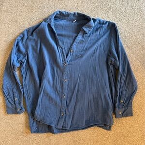 Old Navy Blue Men's Shirt